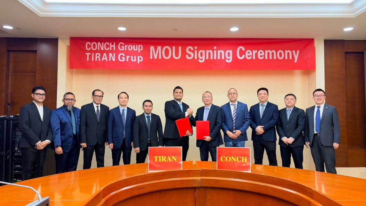 PT Tiran Nusantara 与 Conch 签署 10 万亿印尼盾投资协议